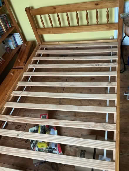 Photo of free Pine bed frame (Whitehawk BN2) #1