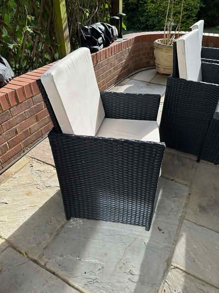 Photo of free Outdoor Table, 6 Chairs, 4 stools (SG4) #4