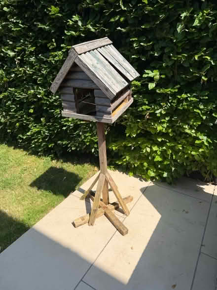 Photo of free Wooden Bird Table (Harpenden) #3
