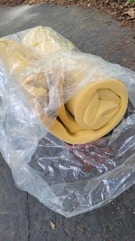Photo of free Burlap and garbage bags and foam (North central) #3