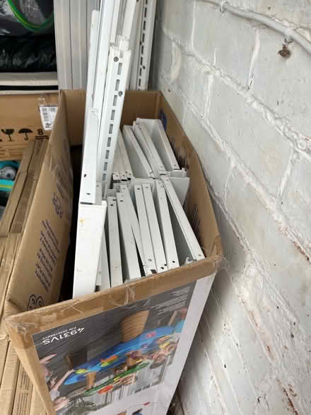 Photo of free Metal shelving (Woodchurch CH49) #1