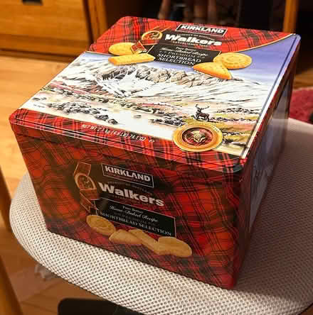 Photo of free Kirkland Cookie Tin (Martinez, near Ace Hardware) #1