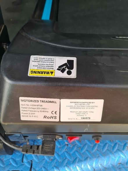 Photo of free Treadmill (Widford CM1) #3