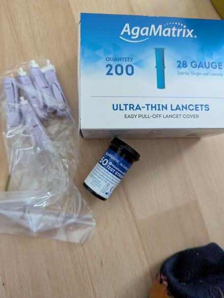 Photo of free Agamatrix glucose self testing accessories (Whoberley CV5) #1