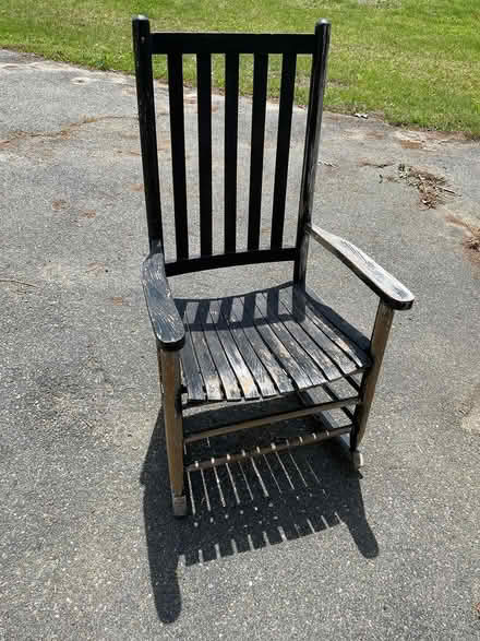 Photo of free Two Wooden rockers (Woburn High School Area) #1
