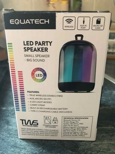 Photo of free Small wireless Bluetooth speaker (Dursley) #2