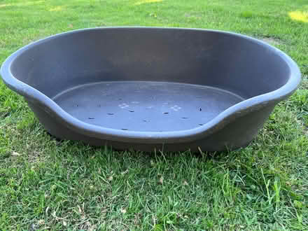 Photo of free large brown plastic dog bed (Blairdaff AB51) #1