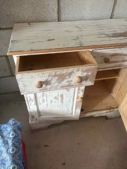 Photo of free ‘Shabby chic’ wooden caninet (Barton le clay) #2