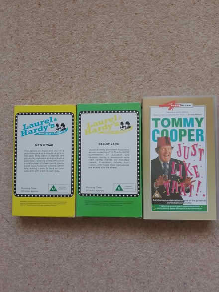Photo of free 3 old videos (Southgate RH10) #1