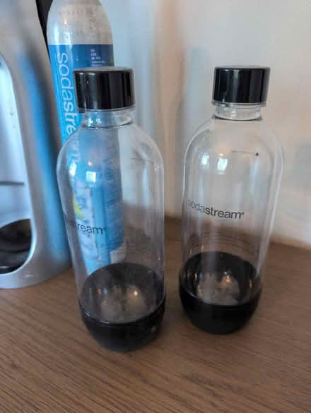Photo of free SodaStream, CO2 cylinder, 2 bottles (El Cerrito) #3