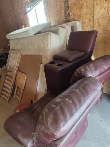 Photo of free Old sofa beds all can go (115th street east) #4