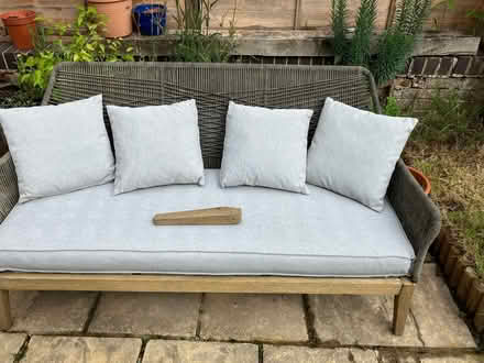 Photo of free John Lewis garden sofa (Edenbridge TN8) #2