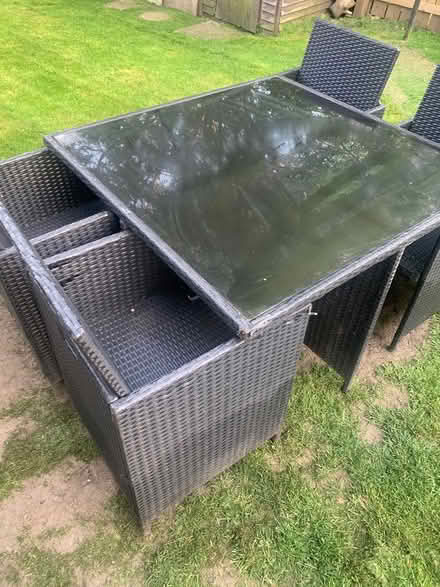 Photo of free Garden table and chairs (West Denton NE15) #1