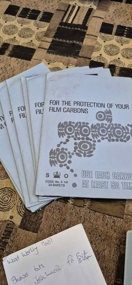 Photo of free Carbon paper approx 175 sheets (ME15 Wheatsheaf Close) #1