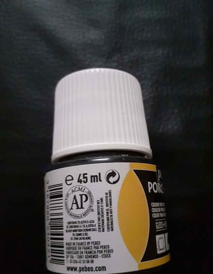 Photo of free Porcelain paint - black (Chatham ME4) #3