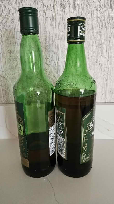 Photo of Empty green glass bottles (Slyne-with-Hest LA2) #1