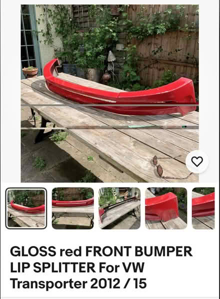 Photo of free Front bumper lip for VW transporter (Letchworth SG6) #1