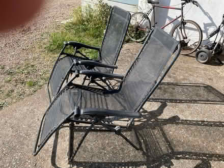 Photo of free Reclining garden chairs (Peacehaven) #2