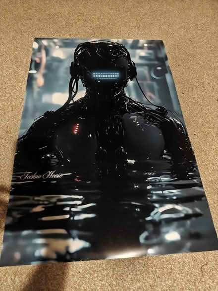 Photo of free Cyberpunk Lightbox Poster (Midhurst GU29) #1
