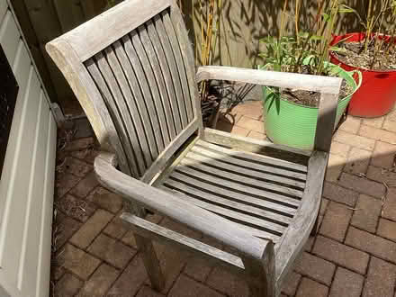 Photo of free Garden chair (Tavistock) #2