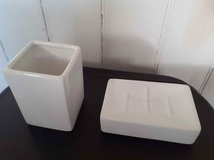 Photo of free Soap dish and toothbrush container (Chatham ME4) #1