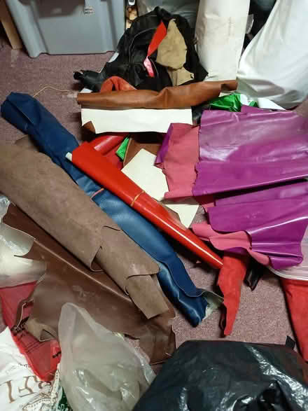 Photo of free Leather pieces (Central Maidstone ME15) #1