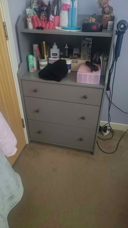 Photo of free 2 chest of drawers and 2 bedside tables (Gorgie EH11) #1