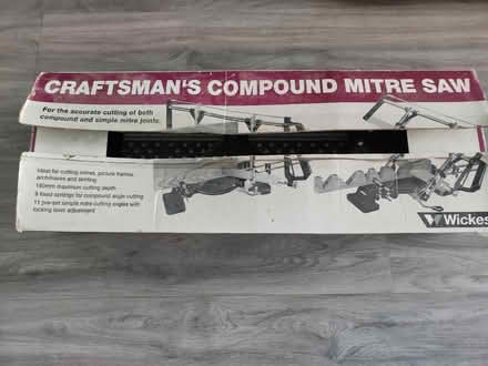 Photo of free Compound mitre saw (Cassiobury WD17) #1