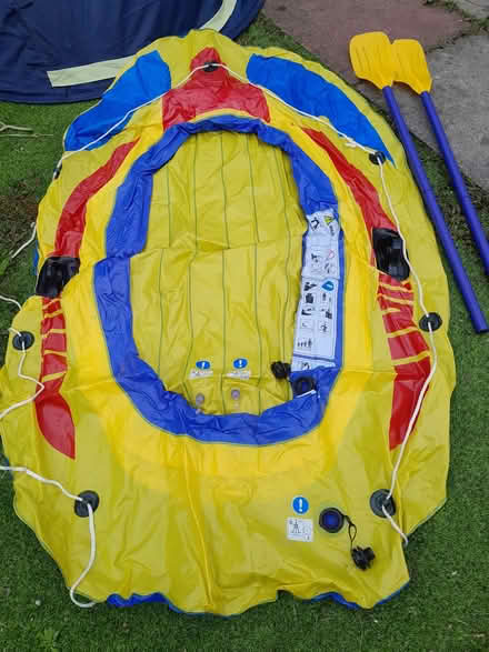 Photo of free inflatable dingy for kids & inflatable single bed (Bowerham LA1) #1