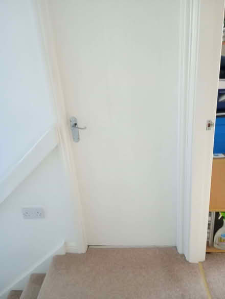 Photo of free 3 colonial style white doors. (Moreton CH46) #1