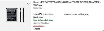 Photo of free samsung galaxy S3 Mini Ace 2 Mobile (B90 shirley) #4