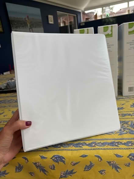 Photo of free 5 new ring binders (Kenilworth CV8) #2