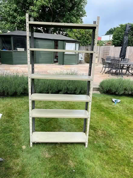Photo of free tall metal shelving (Denvilles) #1