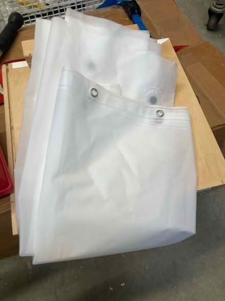 Photo of free Shower curtain liner (Waltham ma) #1