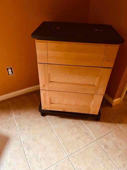 Photo of free Dresser on wheels (South Laurel) #1
