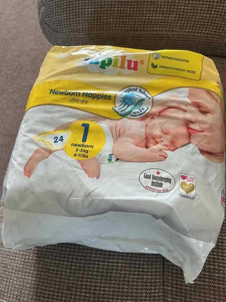 Photo of free Disposable newborn nappies (Hala LA1) #1