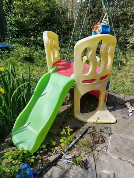 Photo of free Climbing frame with slide (Hu8 Holderness high road) #1