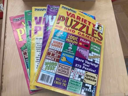 Photo of free Puzzle books (Waltham ma) #1