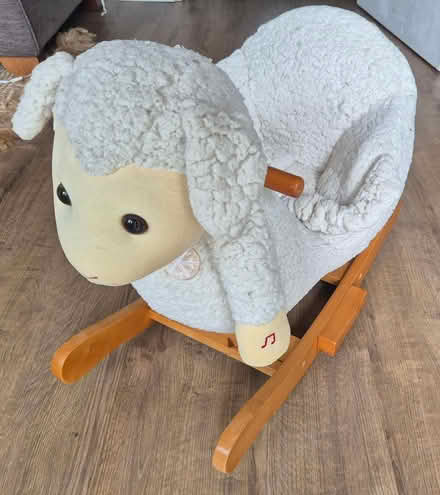 Photo of free Wooden sheep rocker (Worcester WR3) #1