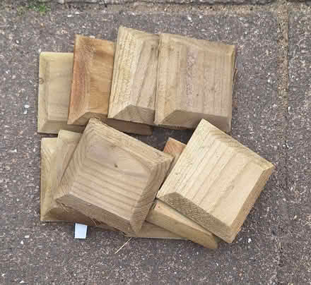 Photo of free Wooden Fence Post Caps (Epping CM16) #1