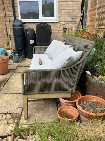 Photo of free John Lewis garden sofa (Edenbridge TN8) #4