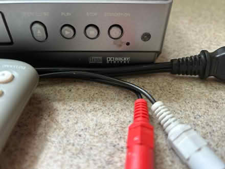 Photo of free Dvd player with remote and cords (Marley) #1