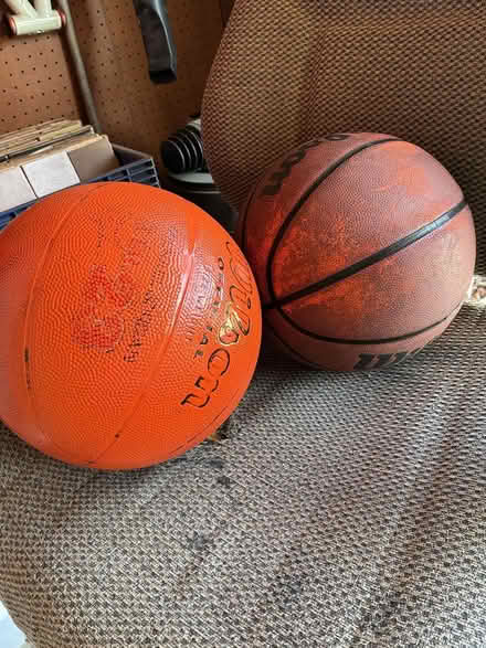 Photo of free Two regulation size basketballs (Sunnyvale/Cupertino) #1