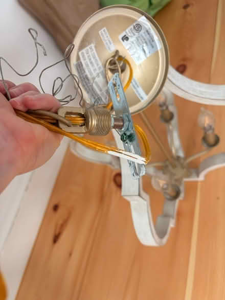 Photo of free Ceiling light fixture (West Roxbury (Boston)) #4