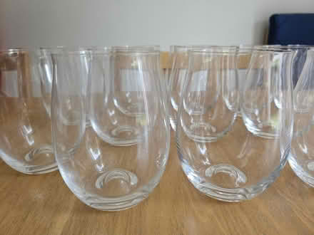 Photo of free 14 stemless wine glasses (Earley RG6) #2