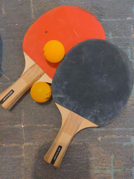 Photo of free Ping pong bats and two balls (Earley RG6) #1