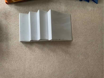 Photo of free 4 x white A4 4 ring binders (Leckhampton GL53) #1