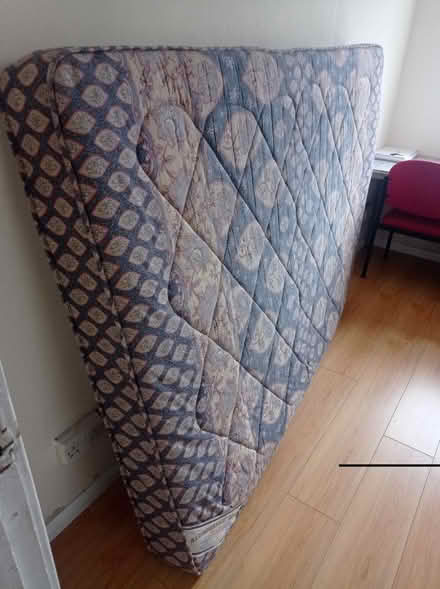 Photo of free Double bed with mattress (Manchester M13) #2