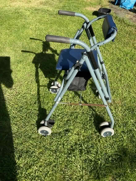 Photo of free Walking frame with seat/basket (Leckhampton GL53) #2