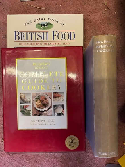 Photo of free Three classic cookbooks (Cheltenham GL51) #1